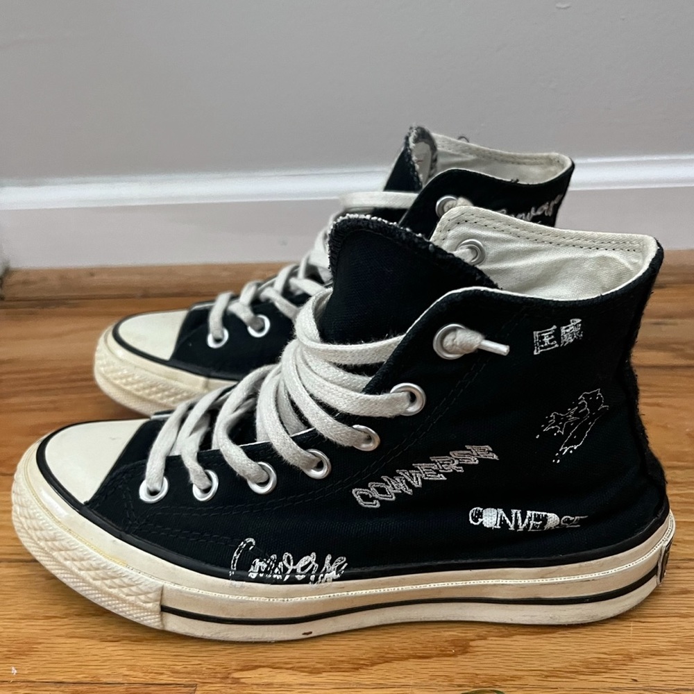 Vintage Black Converse